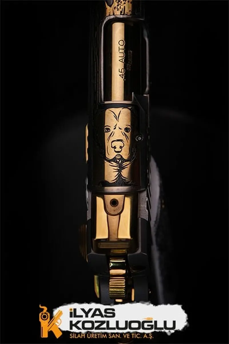 SIG SAUER 1911 – JOHN WICK Gravür – Füme Kaplama Detay 6