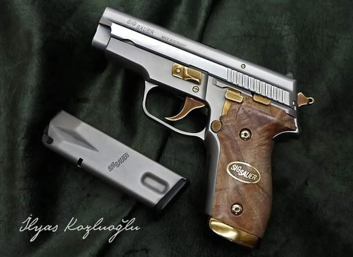 Sig Sauer P226 – Açık Füme Titanyum Kaplama