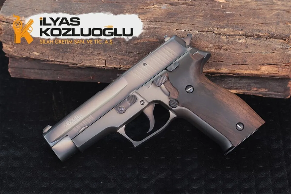 Sig Sauer P226 Legion – Açık Yanık Füme Kaplama Detay 2