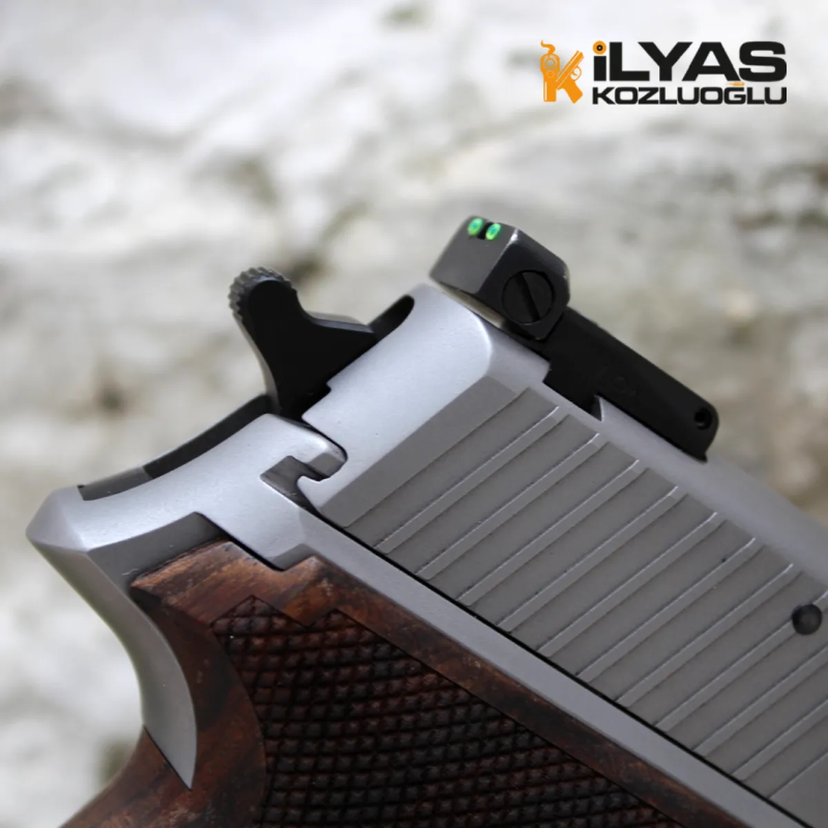SıgSauer P226 Mat Krom Kaplama Detay 4