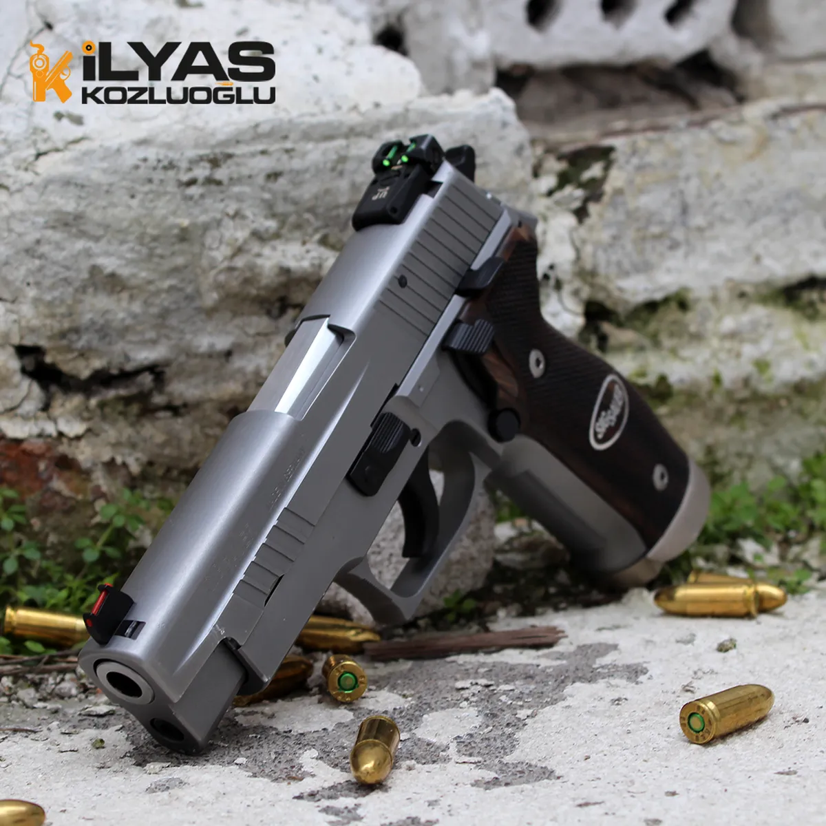 SıgSauer P226 Mat Krom Kaplama Detay 7