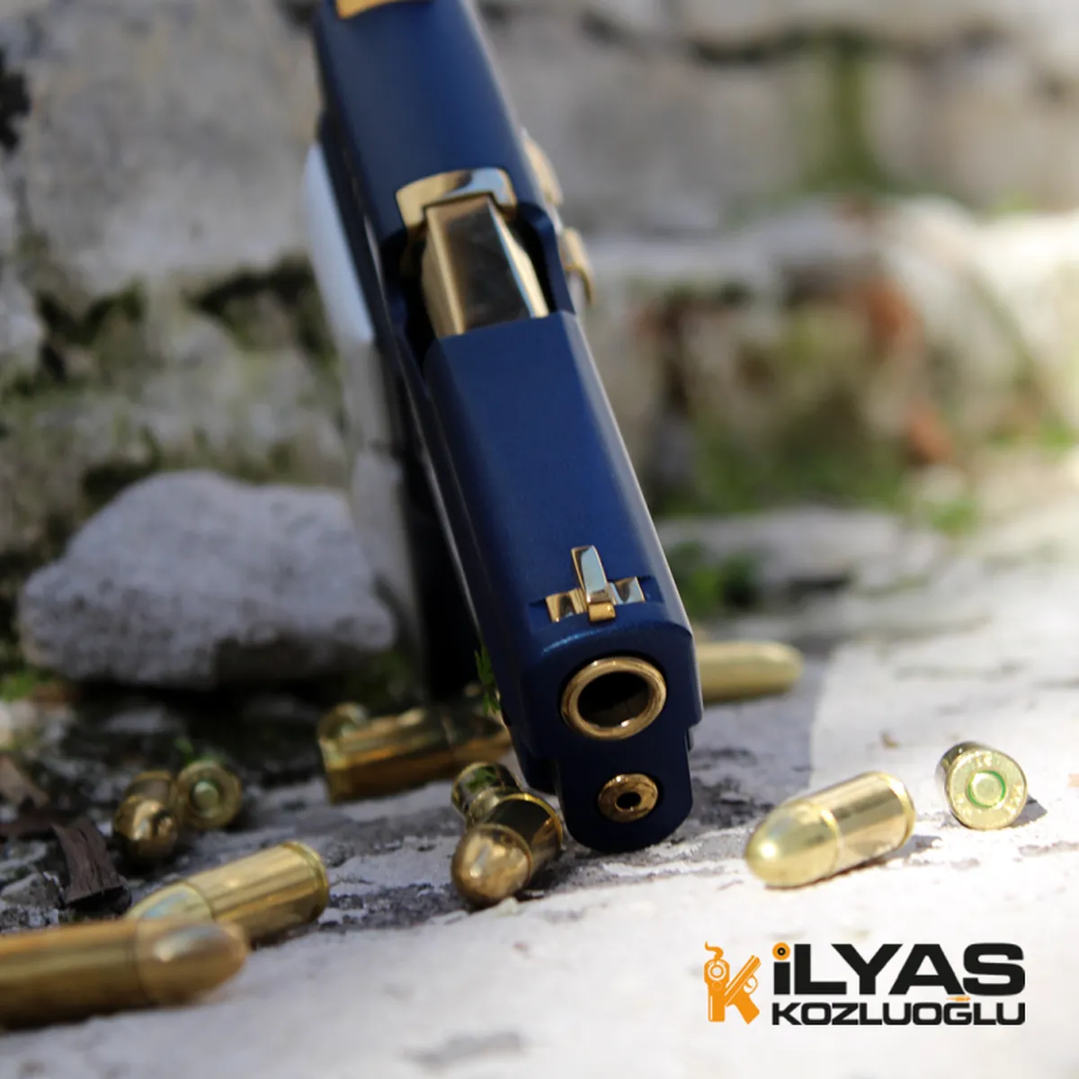 SıgSauer P226 Mavi Kaplama Detay 4