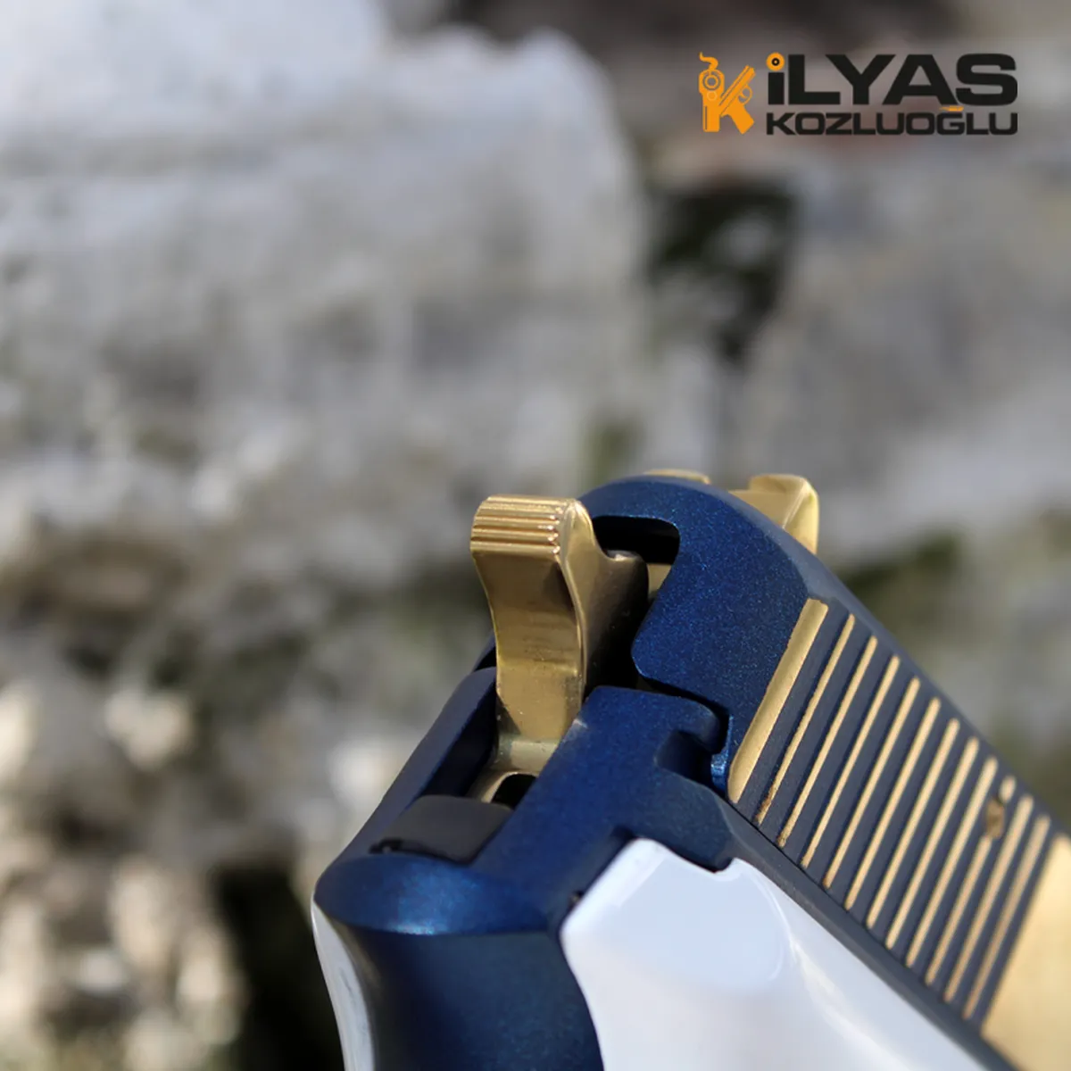 SıgSauer P226 Mavi Kaplama Detay 6