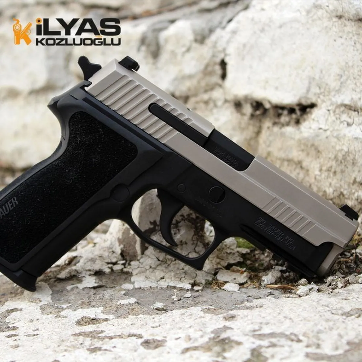 SıgSauer P229 Krom Kaplama Detay 2