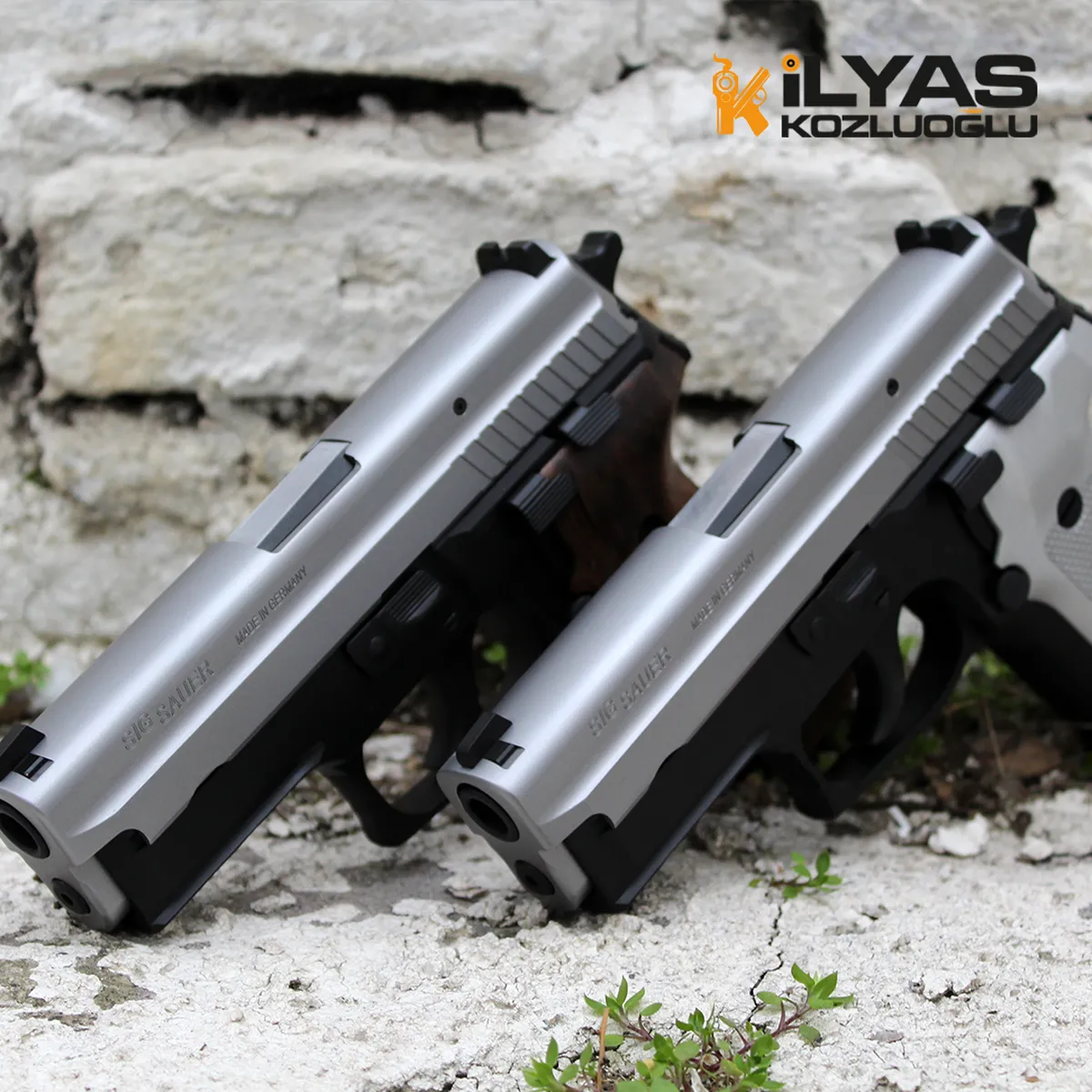 SıgSauer P229 Mat Füme Titanyum Kaplama Detay 4