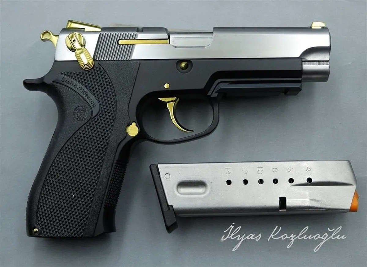 Smith Wesson 5904 TSW Titanyum Kaplama Detay 2