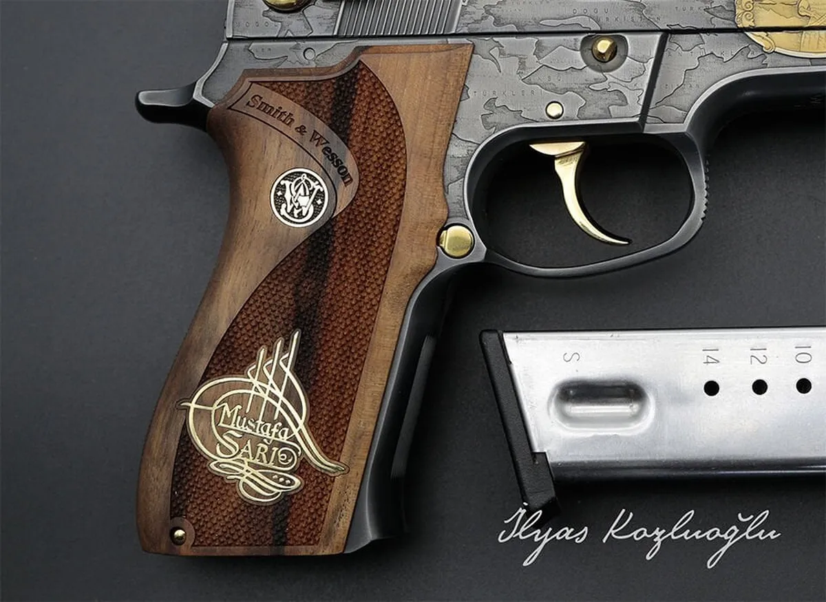 Smith & Wesson 5906 Büyük Turan Devleti Detay 4