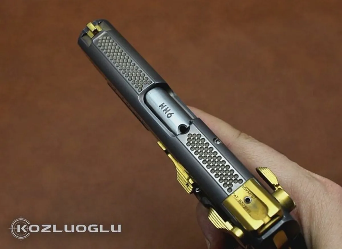 Smith&Wesson 3913 Tactical Titanyum Kaplama Detay 3