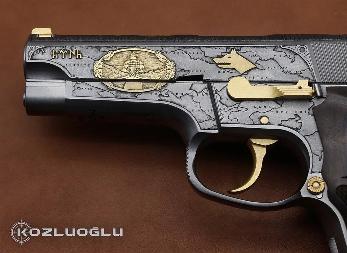 Smith&Wesson 5906 Büyük Turan Devleti Detay 2