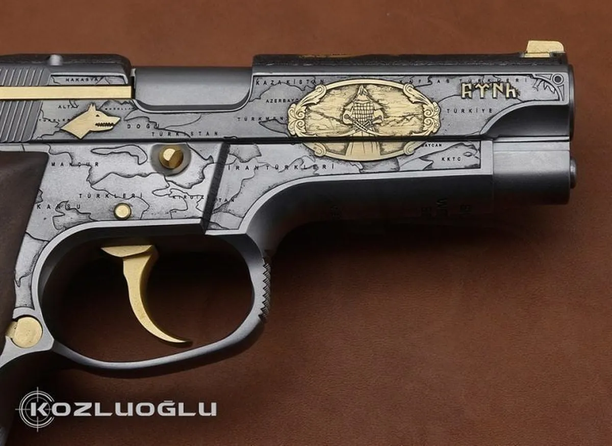 Smith&Wesson 5906 Büyük Turan Devleti Detay 3