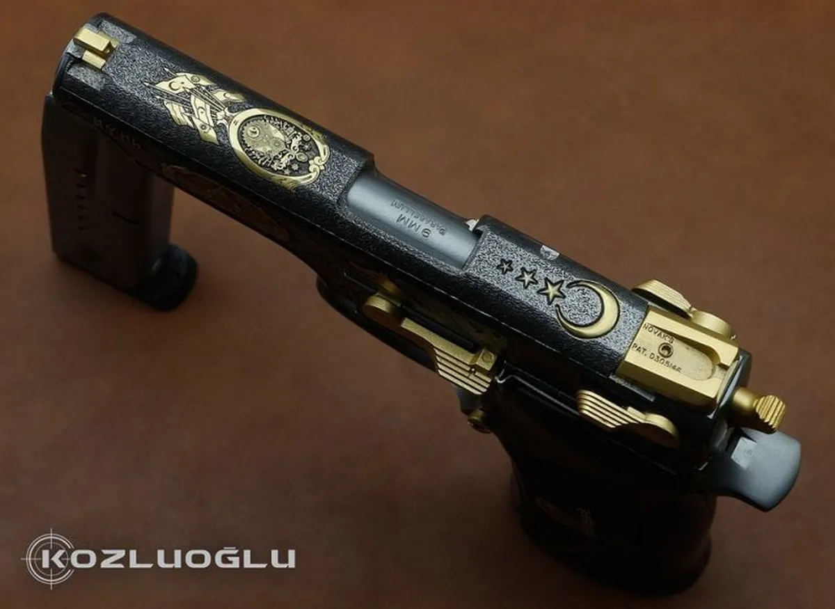 Smith&Wesson 5906 Büyük Turan Devleti Detay 4