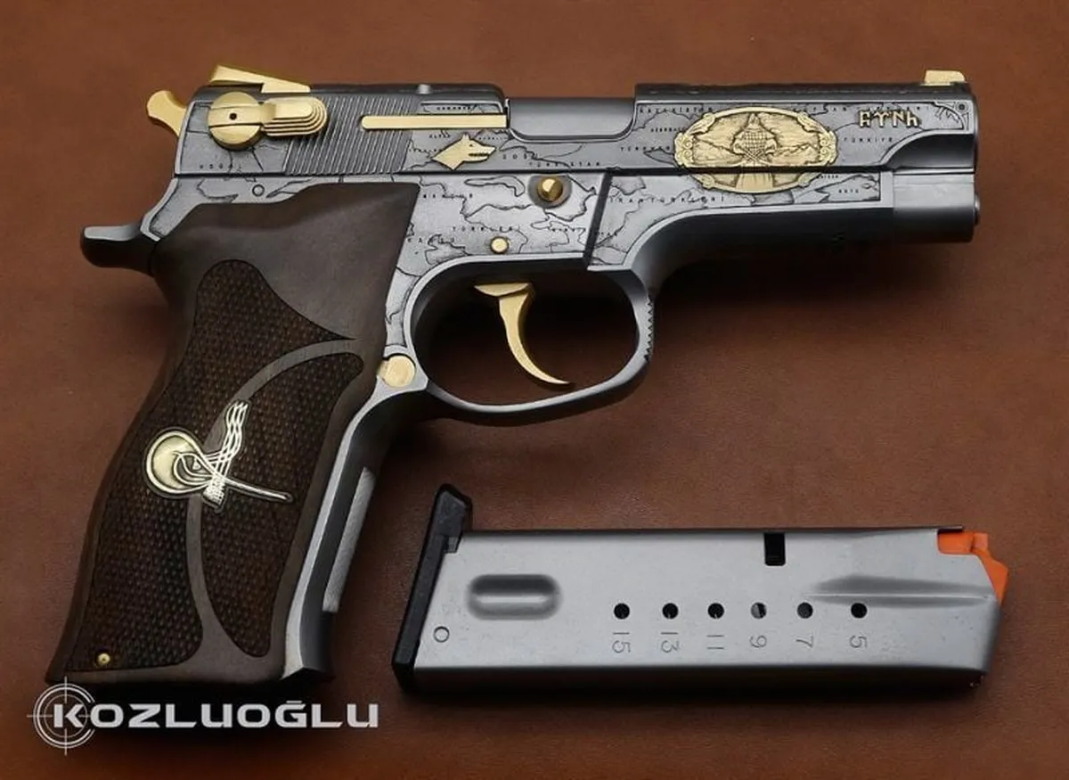 Smith&Wesson 5906 Büyük Turan Devleti Detay 5