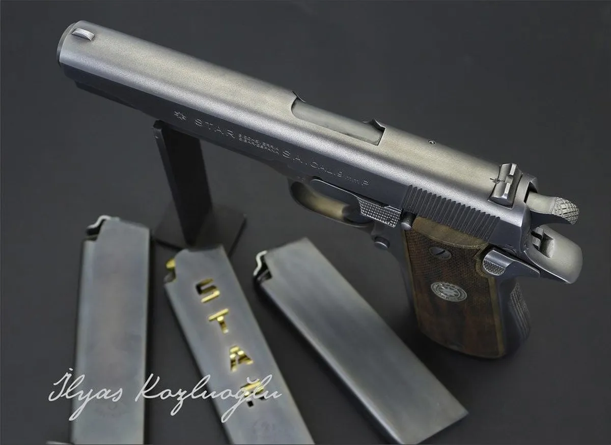 Star 9MM Titanyum Kaplama Detay 2