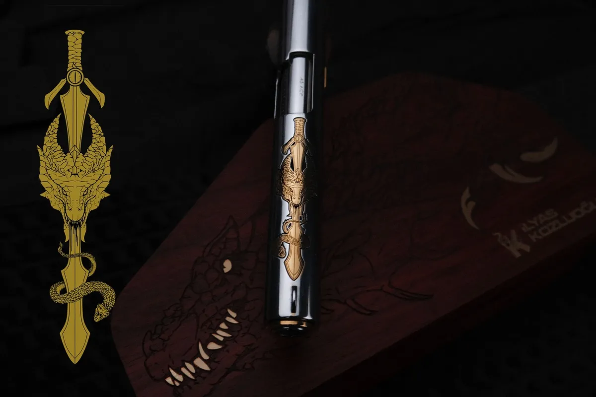 Tisaş 1911 Ejderha Detay 6