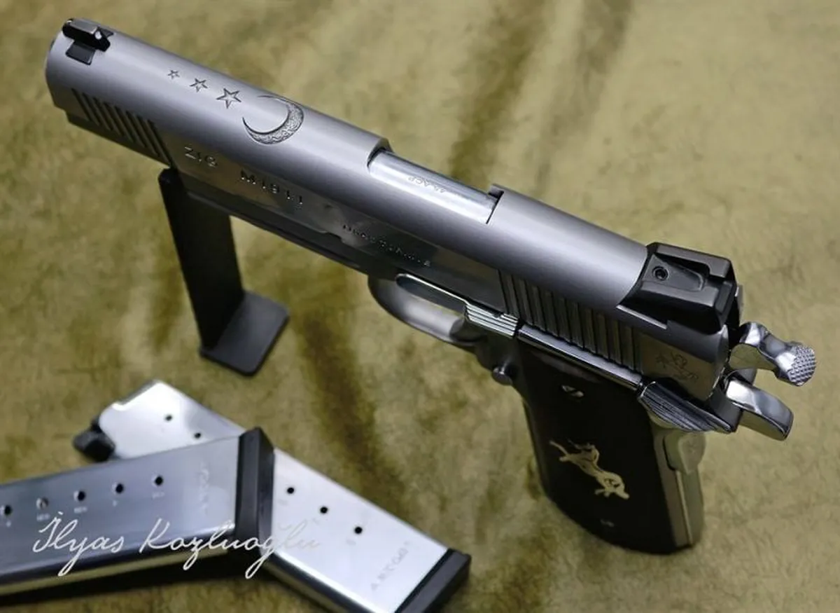Tisaş ZIG M1911 3D Ayyıldız Detay 3