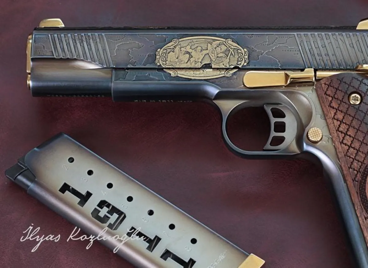 Tisaş ZIG M1911 Büyük Turan Devleti Detay 2