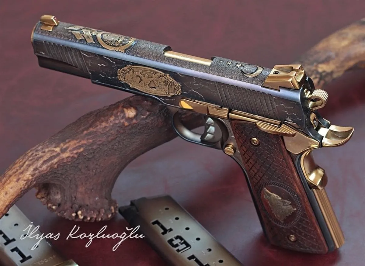Tisaş ZIG M1911 Büyük Turan Devleti Detay 3