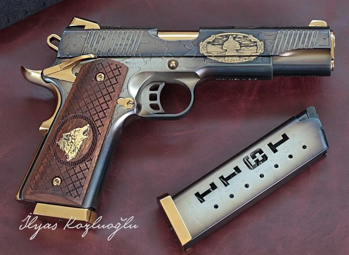 Tisaş ZIG M1911 Büyük Turan Devleti Detay 4