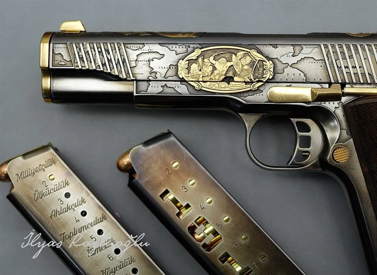 Tisaş ZIG M1911 Büyük Turan Devleti Detay 6