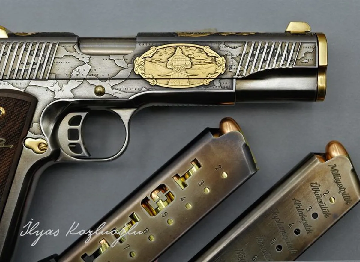 Tisaş ZIG M1911 Büyük Turan Devleti Detay 7