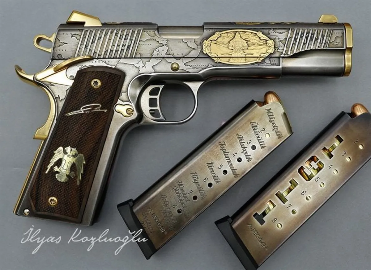 Tisaş ZIG M1911 Büyük Turan Devleti Detay 8
