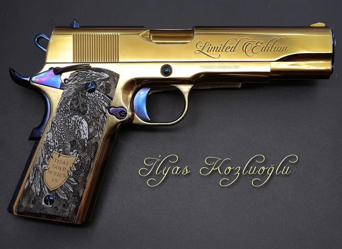 Tisaş ZIG M1911 Gold Edition Detay 2