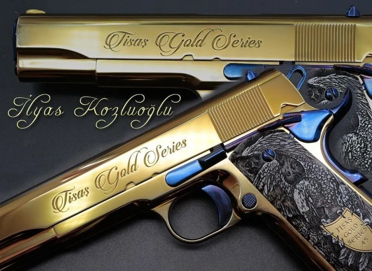 Tisaş ZIG M1911 Gold Edition Detay 3