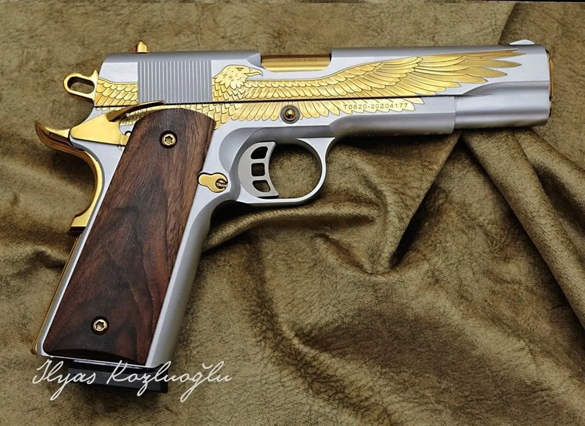 Tisaş ZIG M1911 Gölgeli Kartal Detay 2