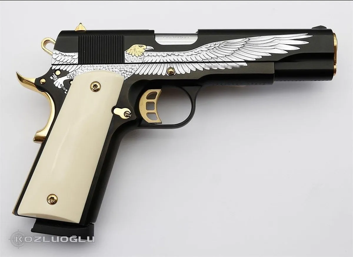 Tisaş ZIG M1911 Gölgeli Kartal Detay 4