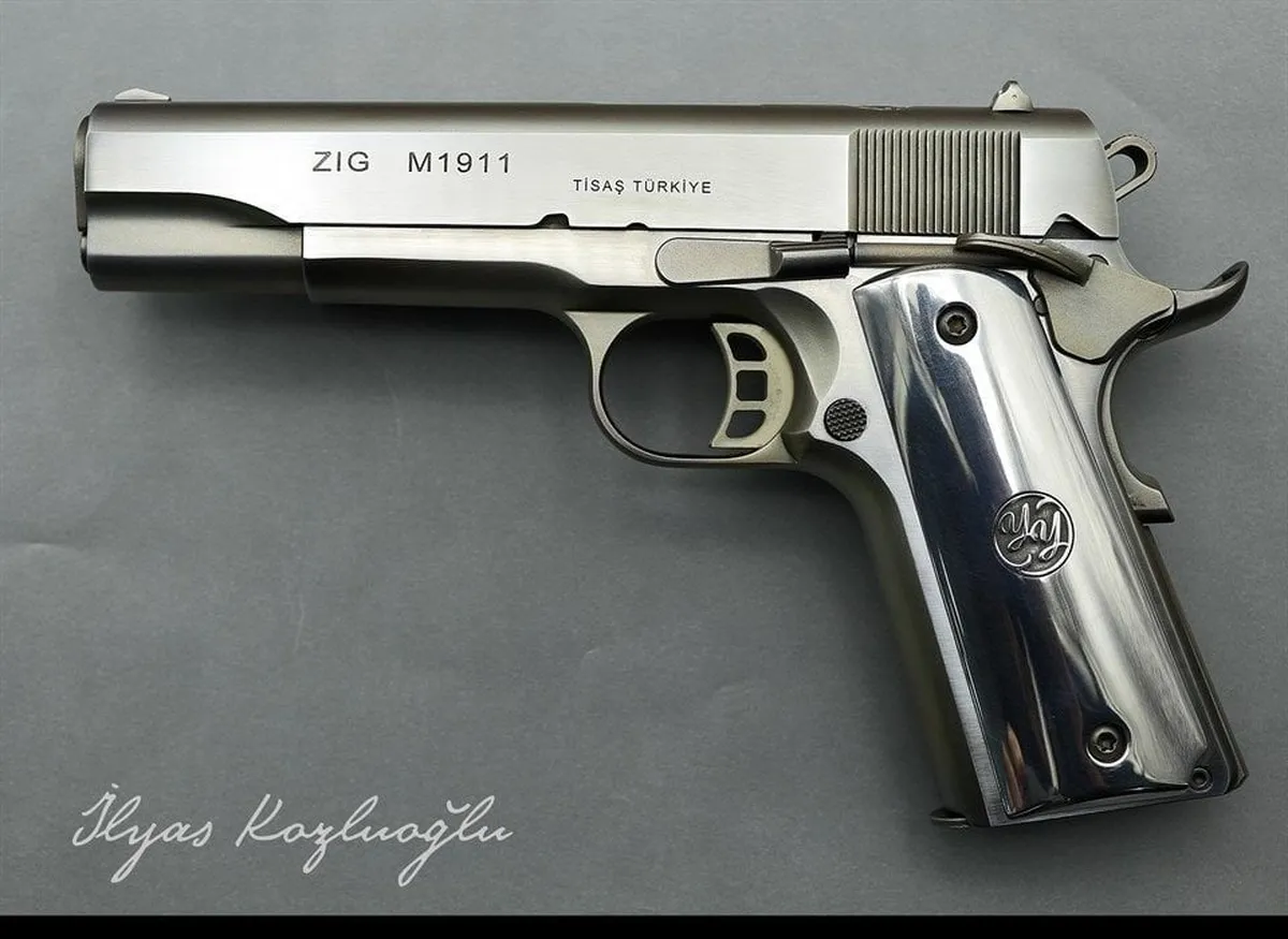 TİSAŞ ZIG M1911 Titanyum Kaplama Detay 3