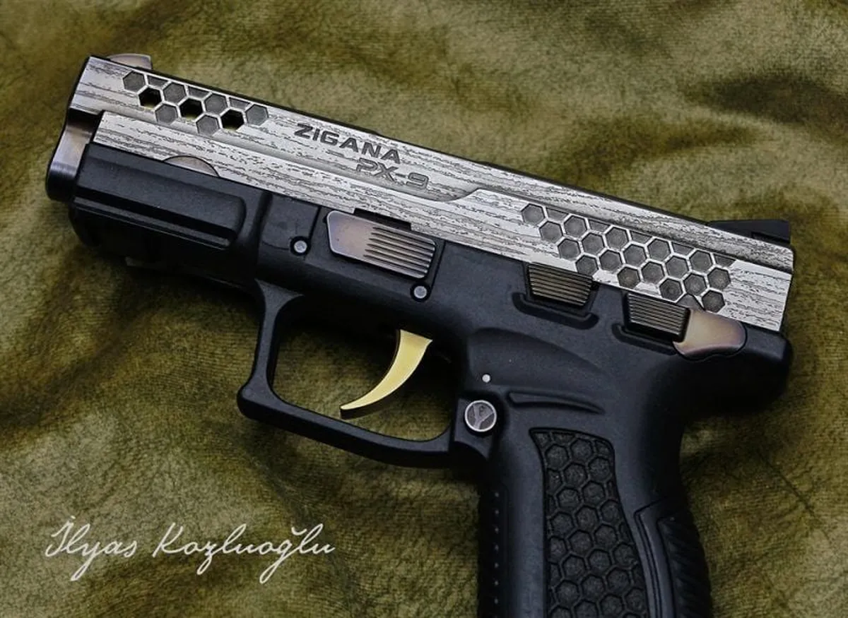 Tisaş Zigana PX9 Modifiye Titanyum Detay 4