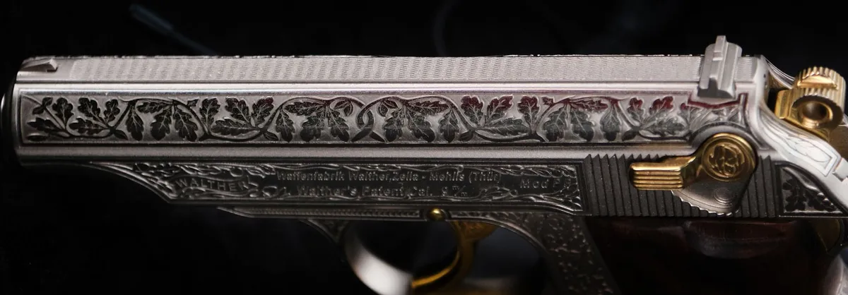 Walther Mod Pp Full Gravür Desen Detay 5