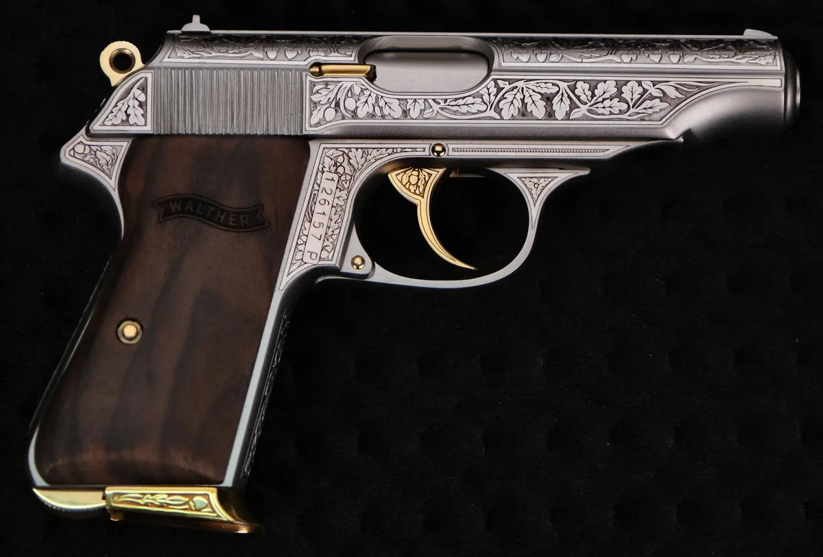 Walther Mod Pp Full Gravür Desen Detay 6