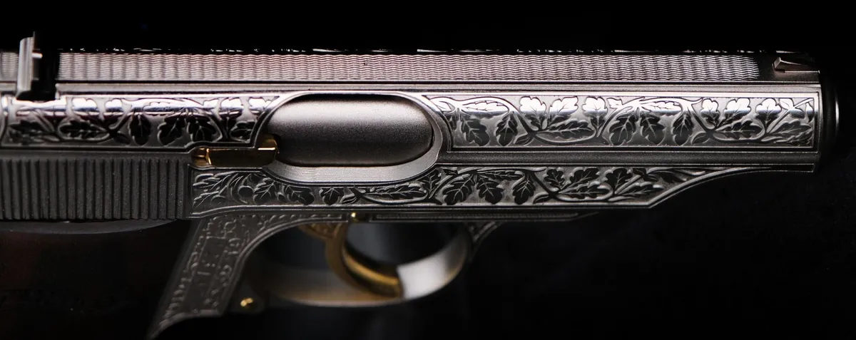 Walther Mod Pp Full Gravür Desen Detay 7